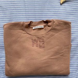 Alexander Wang Foundation Terry Crewneck Sweatshirt